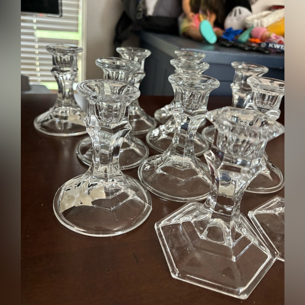 Vintage candlesticks used